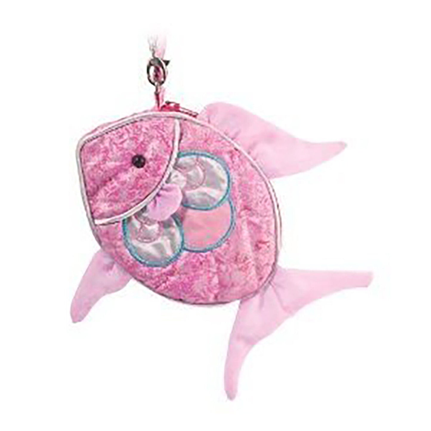 Douglas Toys Bubbles Pink Fish Sillo-Ettes Small Wristlet Purse
