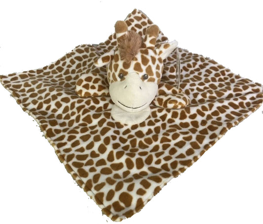 Mary Meyer Baby Giraffe Small Security Blanket, 11.5" x 11.5"