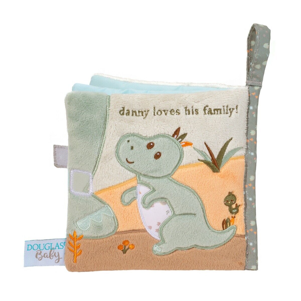 Douglas Baby Danny Dino Soft Activity Book