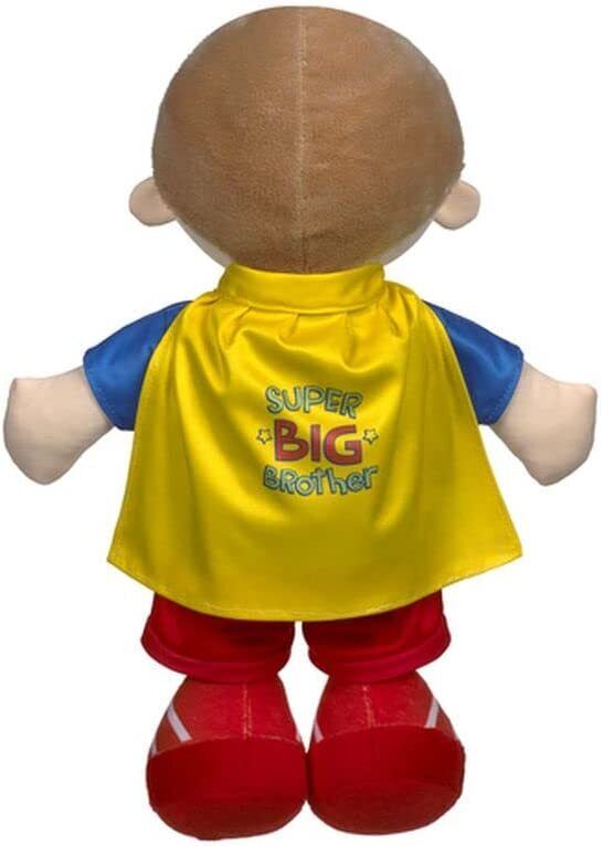 Baby Ganz Super Big Brother Stuffed Toy Doll, 14" with Removable Cape