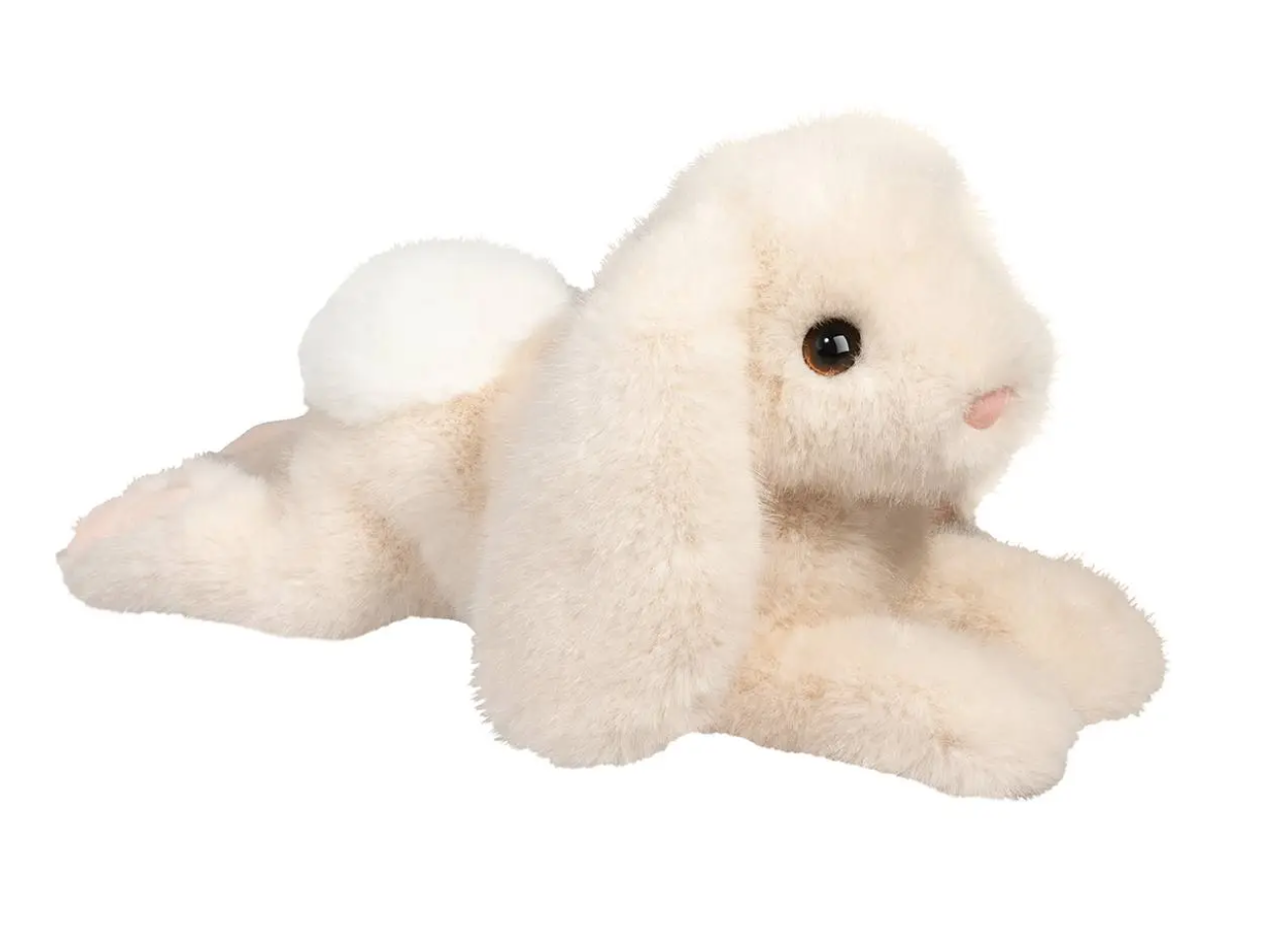 Douglas Toys Clover Cream Bunny Stuffed Animal Toy, 13" long