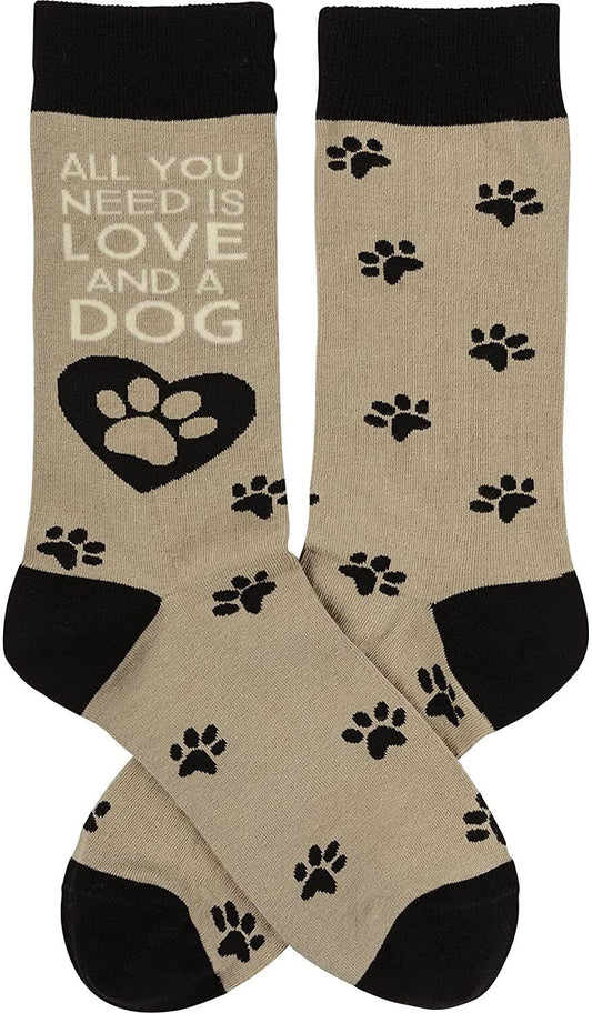 Primitives by Kathy Socks - All You Need Is Love And A Dog