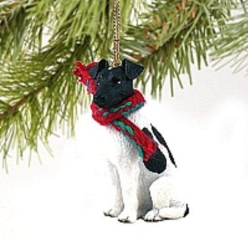 Conversation Concepts Fox Terrier Miniature Dog Ornament - Black & White