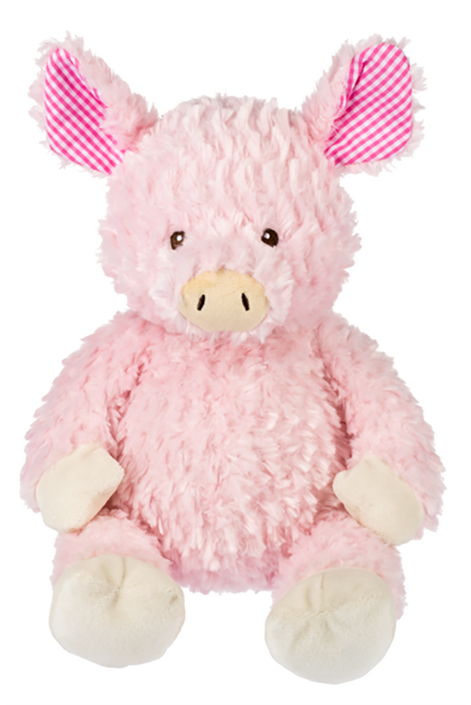 Ganz Happy Hill Farm - Pig with Chime Plush Stuffed Animal Toy, 14" tall