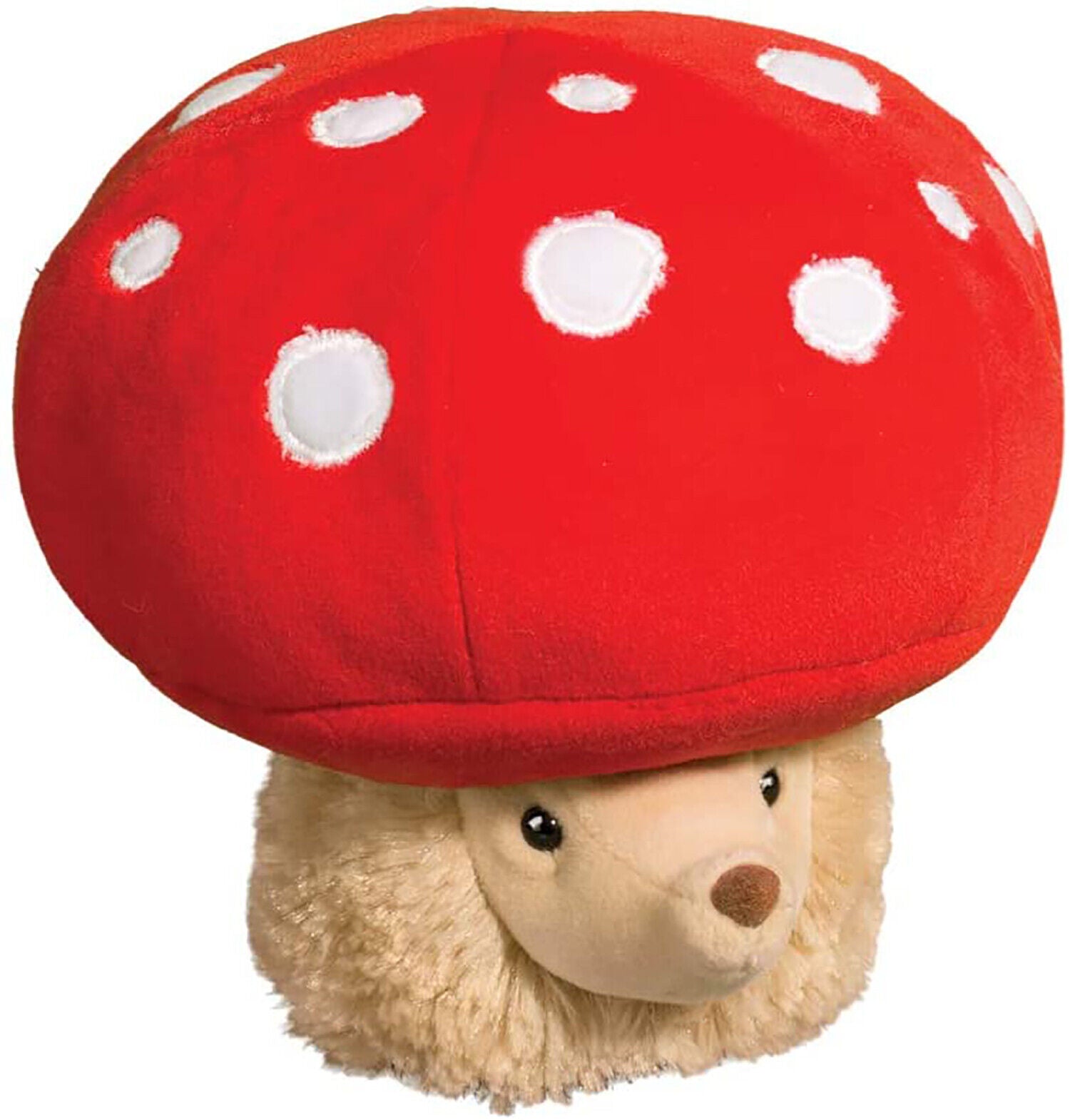 Douglas Hedgehog Mushroom Macaroon Plush Stuffed Animal, 5"