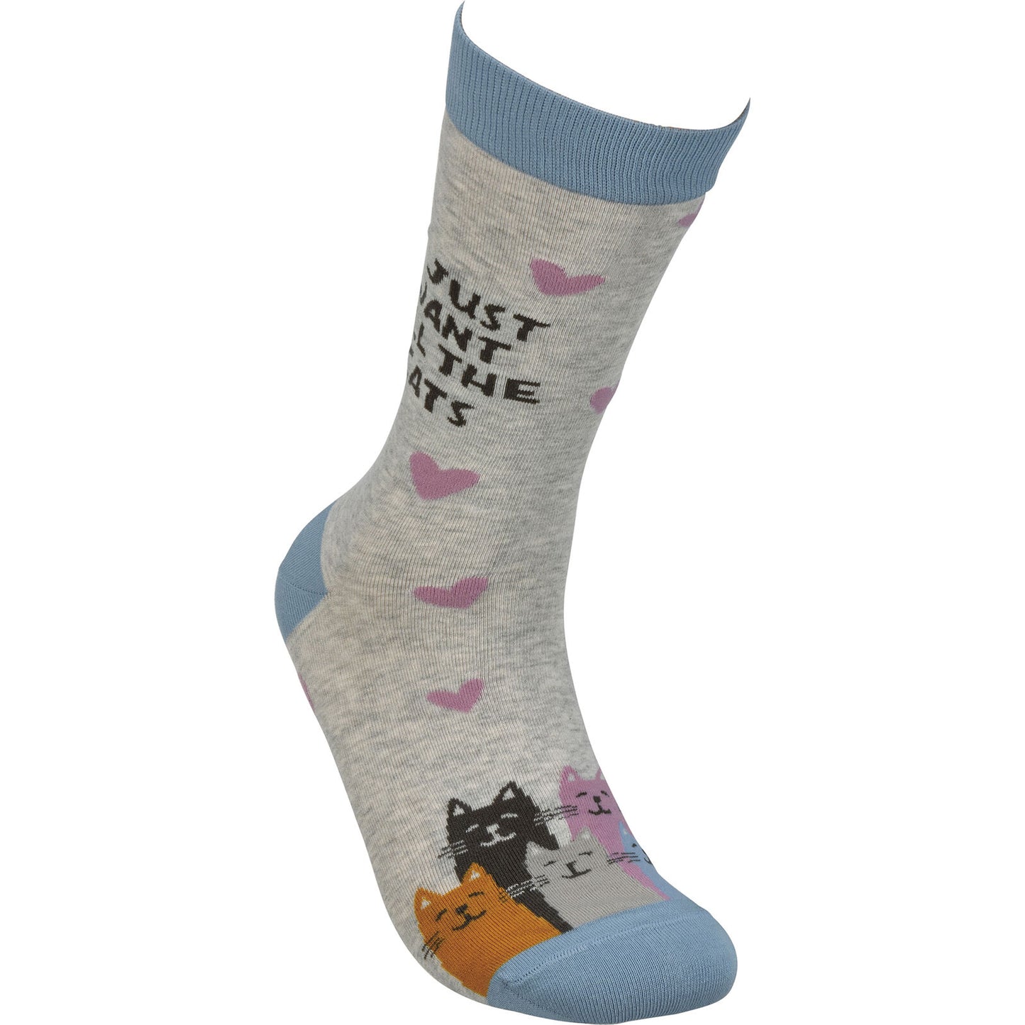 Primitives by Kathy Socks - Socks - I Just Want All The Cats