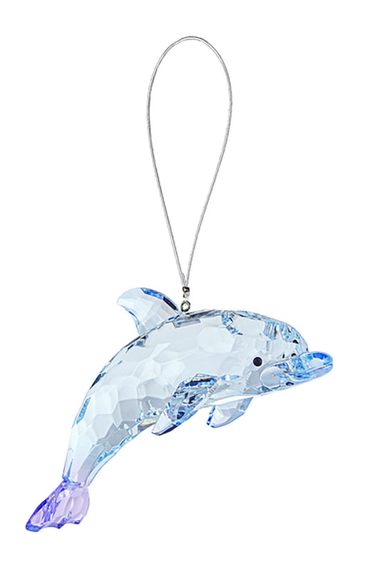 Ganz Dolphin Acrylic Crystal Ornament/Suncatcher, 4"