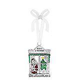 Ganz Believe in Miracles Zinc Epoxy Decorative Hanging Ornaments, Silver Multi