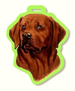 Westport Luggage Tag Chocolate Lab