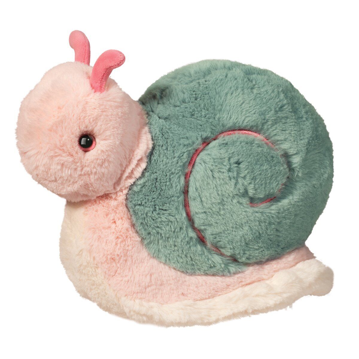Douglas Large Shelly Snail Plush Stuffed Animal Toy, 10"