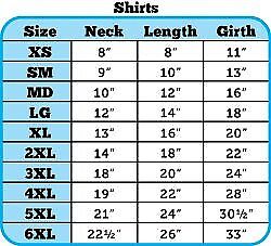 Mirage Pet Products 10-Inch Plain Shirts, Small, Yellow