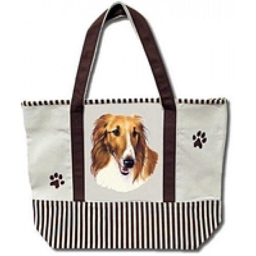 ES Pets 68575-117 Borzoi Heavy Duty Canvas Tote Bag