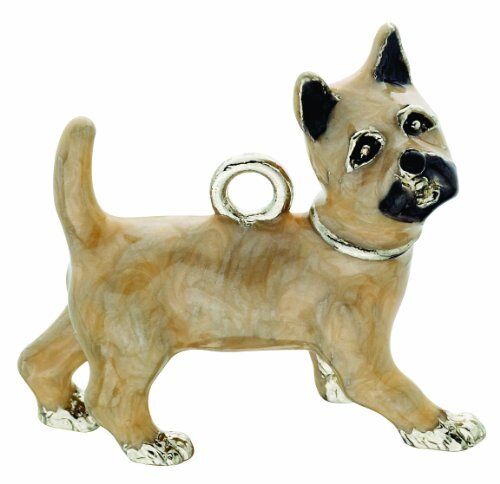 Cairn Terrier Enamel Key Chain