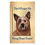 Australian Cattle Dog Red Baggage Buddies Luggage Tag 4"