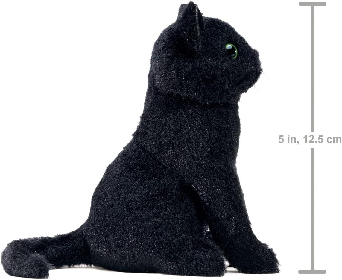 Folkmanis Mini Black Cat Finger Puppet