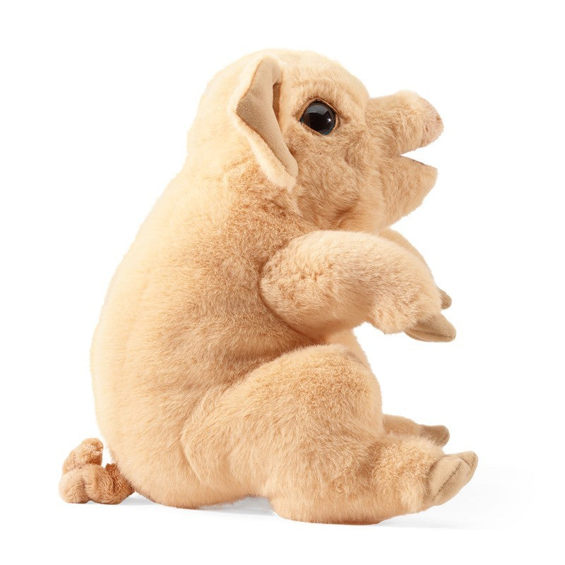 Folkmanis Sitting Piggy Hand Puppet