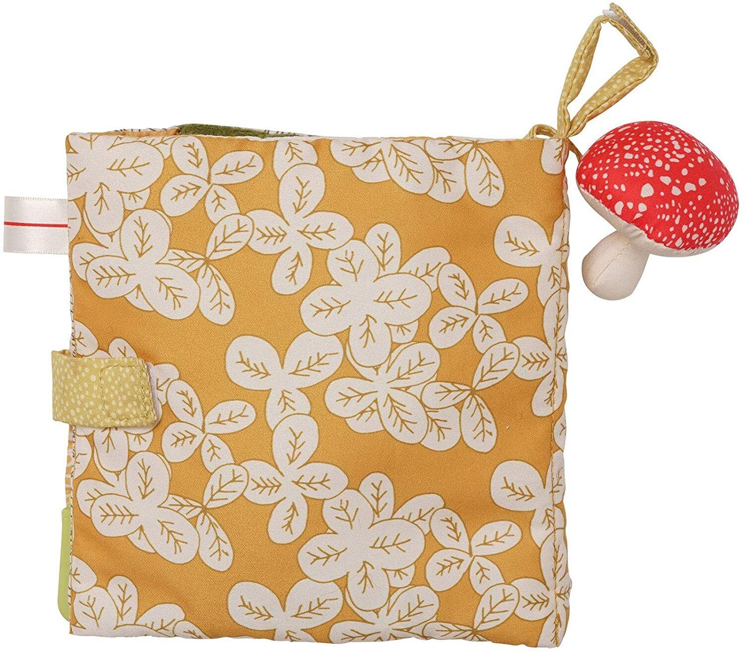 Manhattan Toy Deer One Soft Activity Crinkle Book & Fold Out Pat Mat for Baby