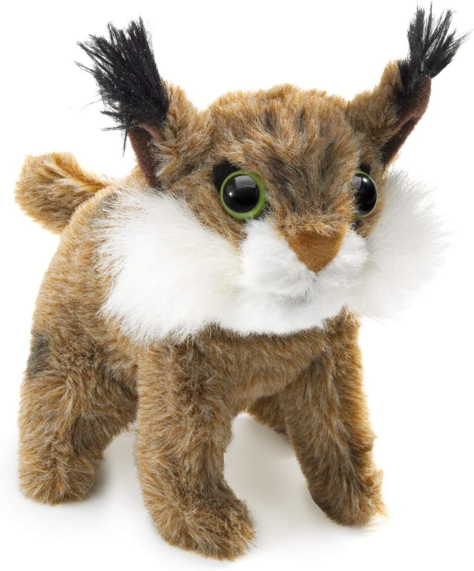 Folkmanis Mini Bobcat Finger Puppet