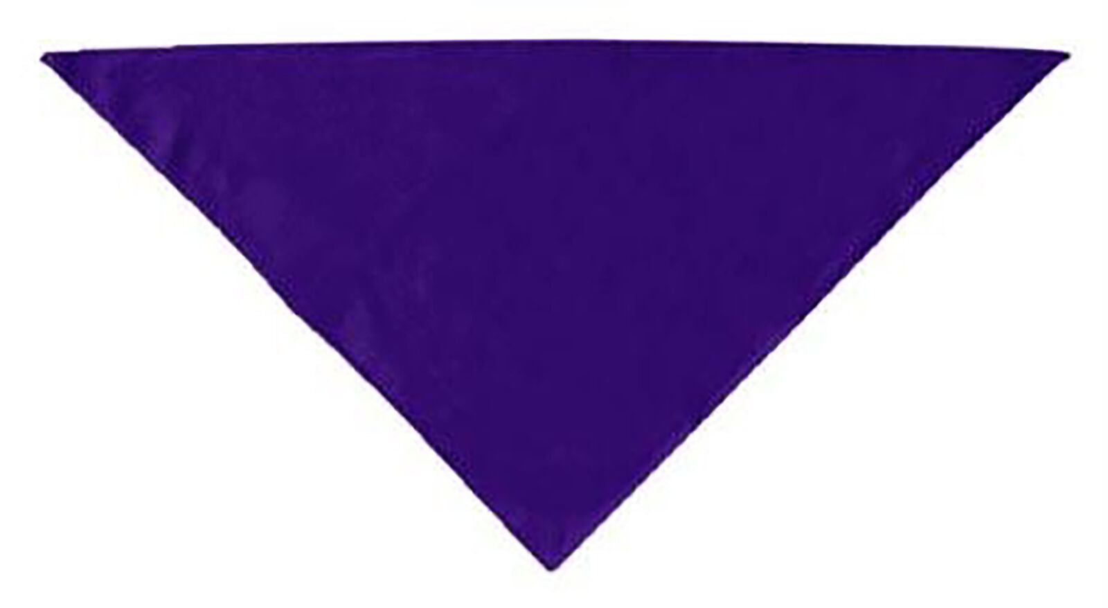 Dog Supplies Plain Bandana Purple Small by Mirage Pet Products