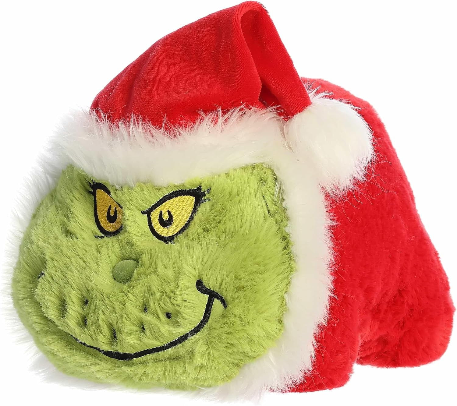 Aurora® Whimsical Dr. Seuss™ Santa Grinch Grinch Plush Stuffed Animal, 9 inches