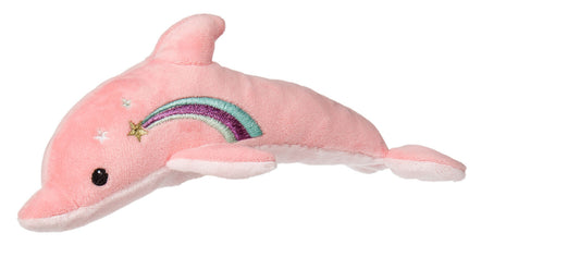 Mary Meyer Dream Seeker Pink Dolphin Plush Toy, 8"