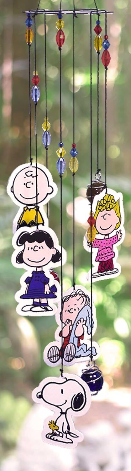 Spoontiques 11911 Peanuts Decorative Wind Chimes for Yard or Garden