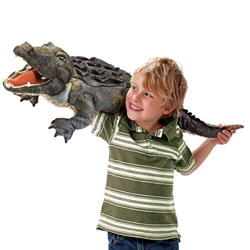Folkmanis American Alligator Hand Puppet