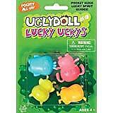 UglyDoll Lucky Uckys 4 piece Pocket Sized Lucky Spirit Guides by Uglydoll