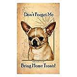 Fawn Chihuahua Dog Baggage Buddies Luggage Tag 4"