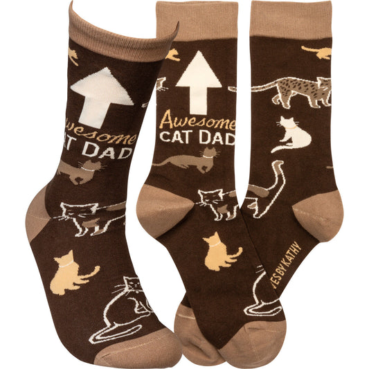 Primitives By Kathy Socks - Awesome Cat Dad