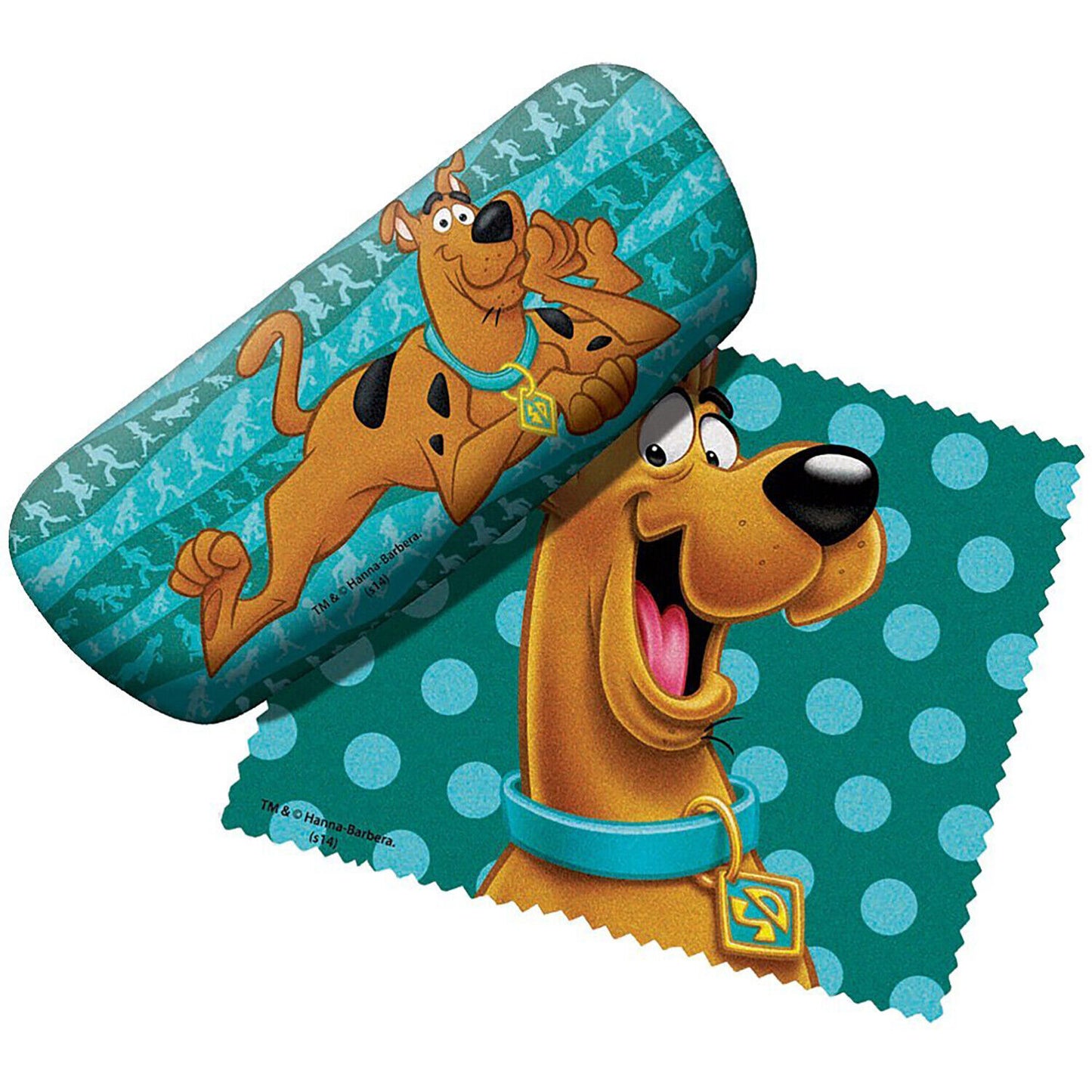 Spoontiques Padded Scooby Dooby Doo Eye Glass Case with Matching Lens Cloth