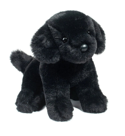 Douglas Cuddle Toys Hattie Black Lab Mini Soft Plush Stuffed Animal, 6"