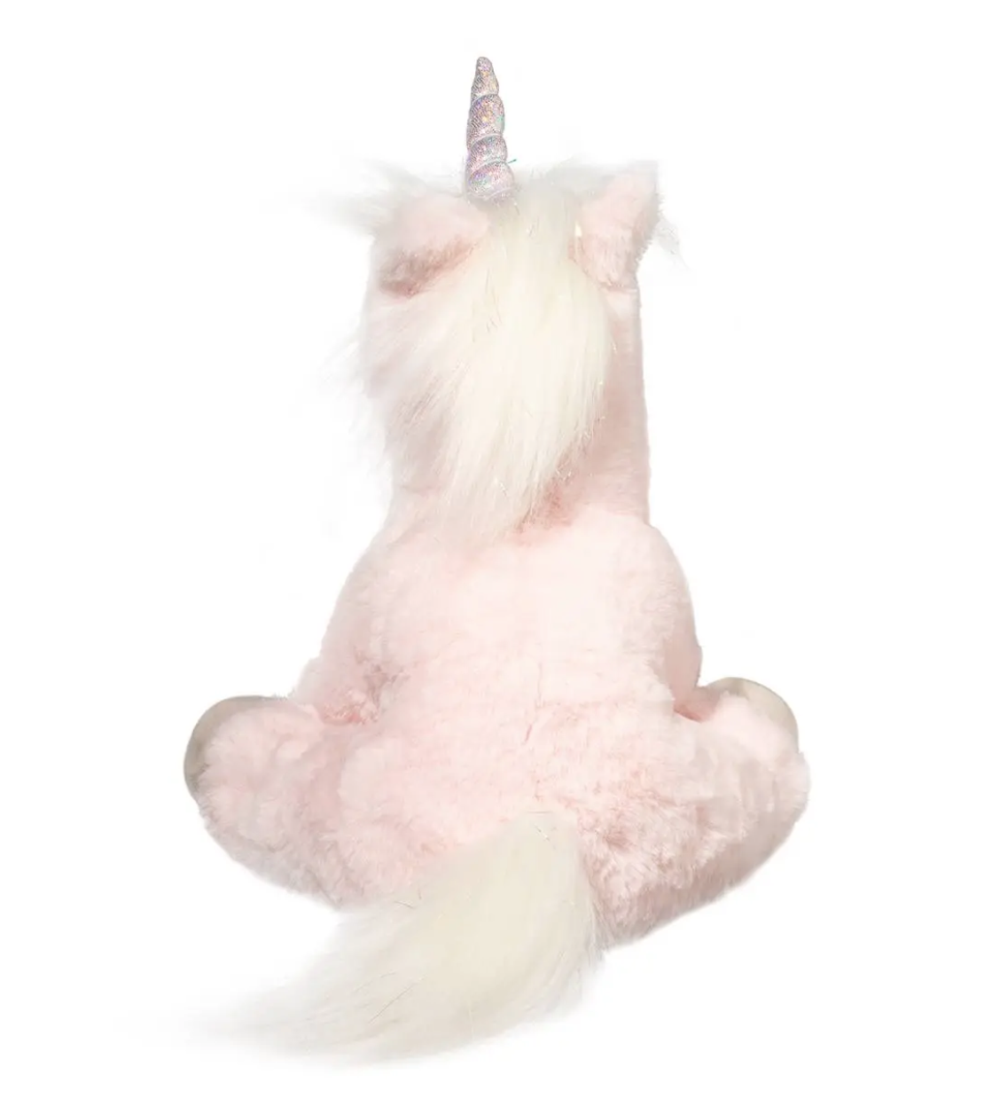 Douglas Lexie Soft Ice Pink Unicorn Plush Stuffed Animal, 9" Sitting