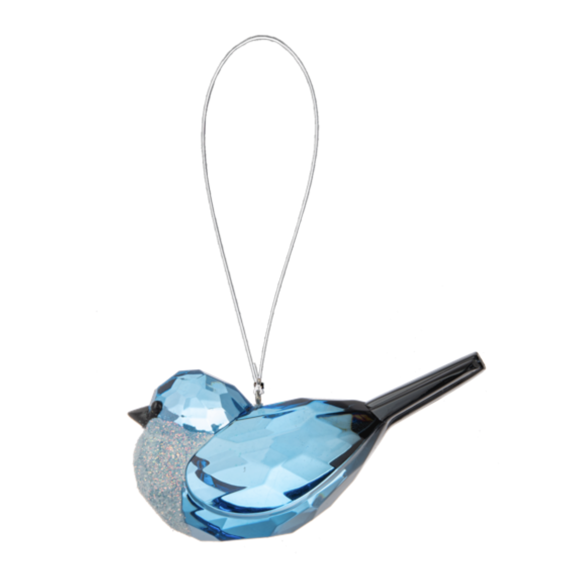 Ganz Crystal Expressions Tree Swallow Bird Ornament, 1 1/2" x 3 1/4"  x 1 1/2"