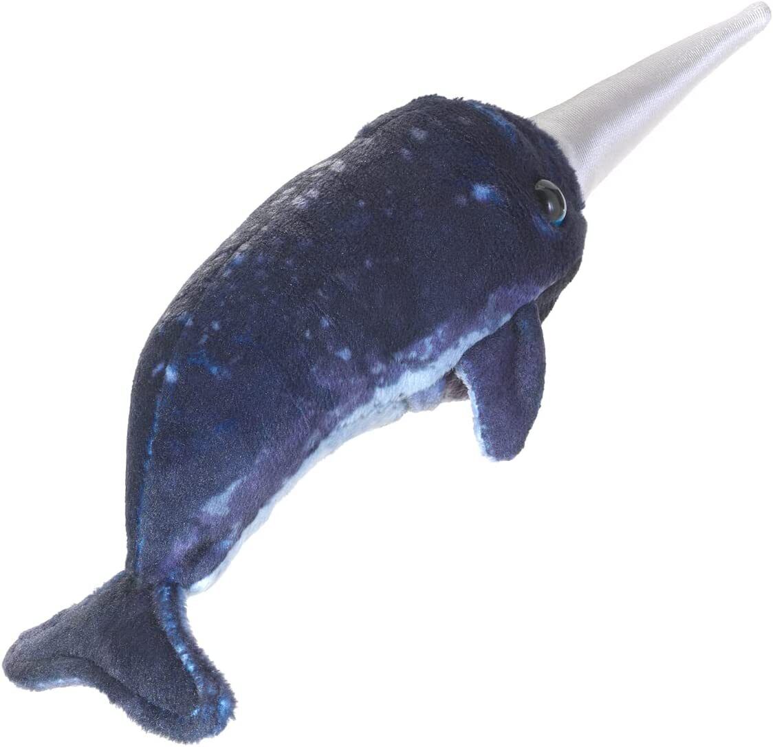 Folkmanis Mini Narwhal Finger Puppet