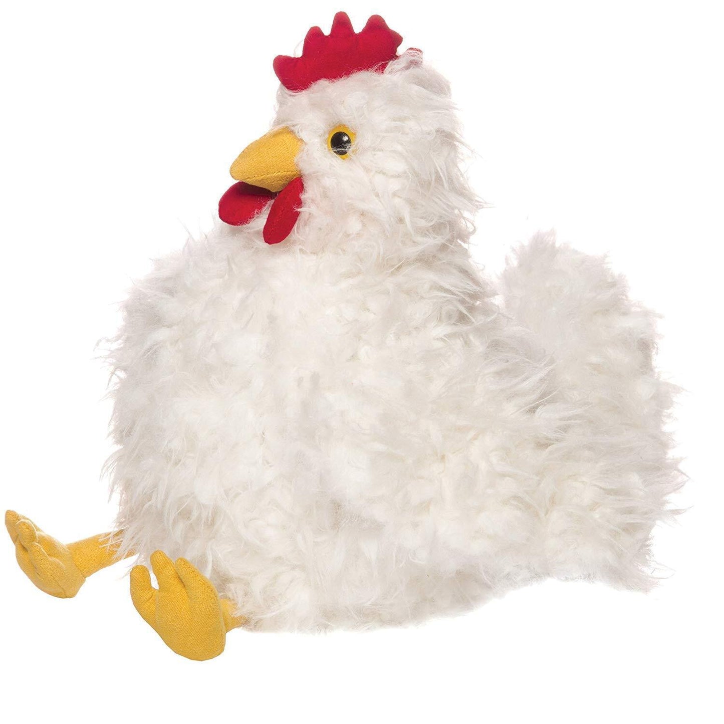 Manhattan Toy Cooper White Chicken Stuffed Animal, 9"