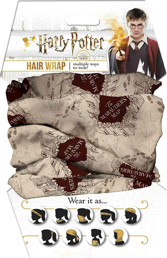 Spoontiques Harry Potter Marauder's Map Hair and Face Wrap
