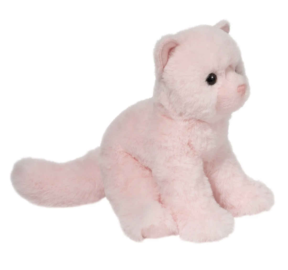 Douglas Cuddle Toys Mini Cadie Soft Pink Cat Plush Stuffed Animal, 6"