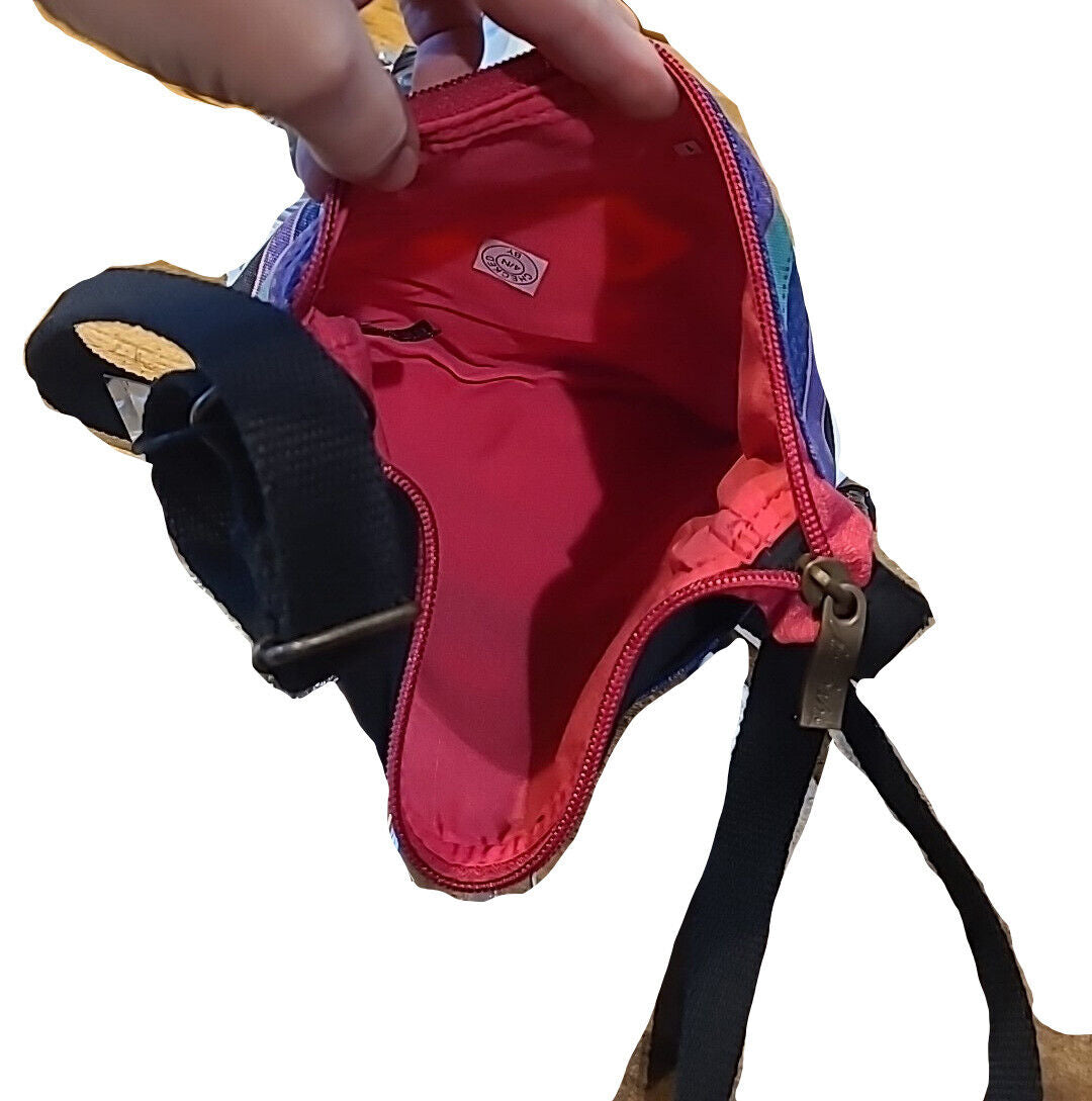 Laurel Burch Artistic Totes Crossbody, 10 by 10-Inch, Dogs and Doggies