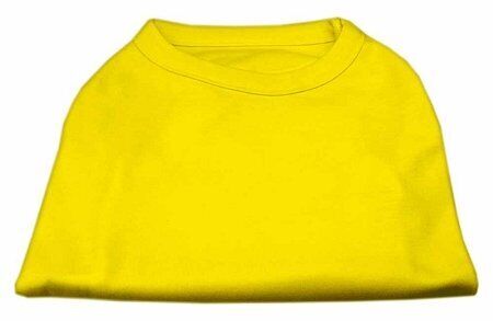 Mirage Pet Products 10-Inch Plain Shirts, Small, Yellow