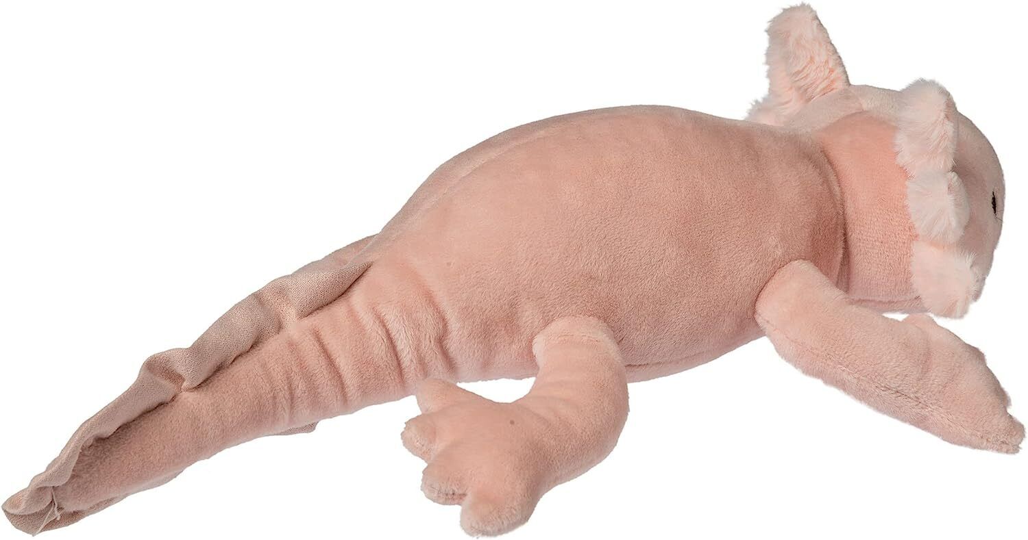 Mary Meyer Pink Axolotl Stuffed Animal Soft Toy, 12-Inches, Izzy