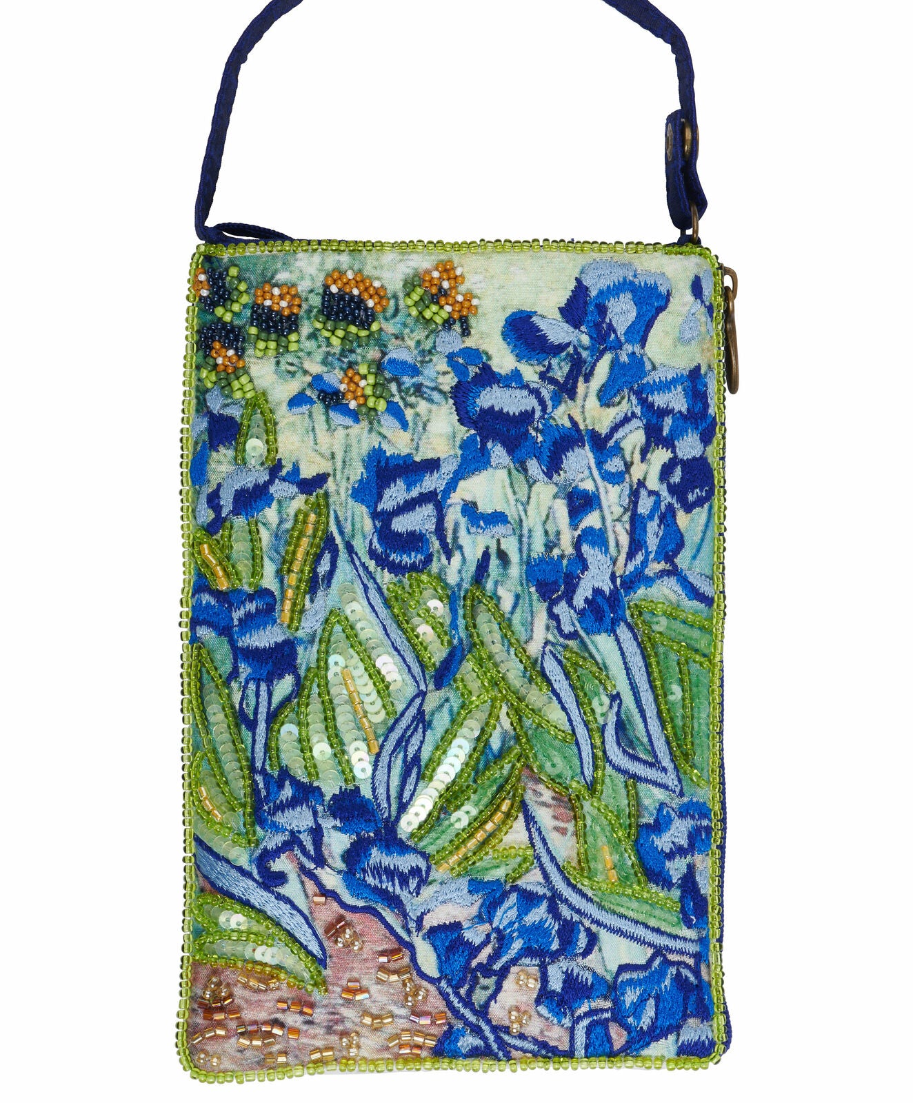 Bamboo Trading Company Cell Phone or Club Bag, Irises