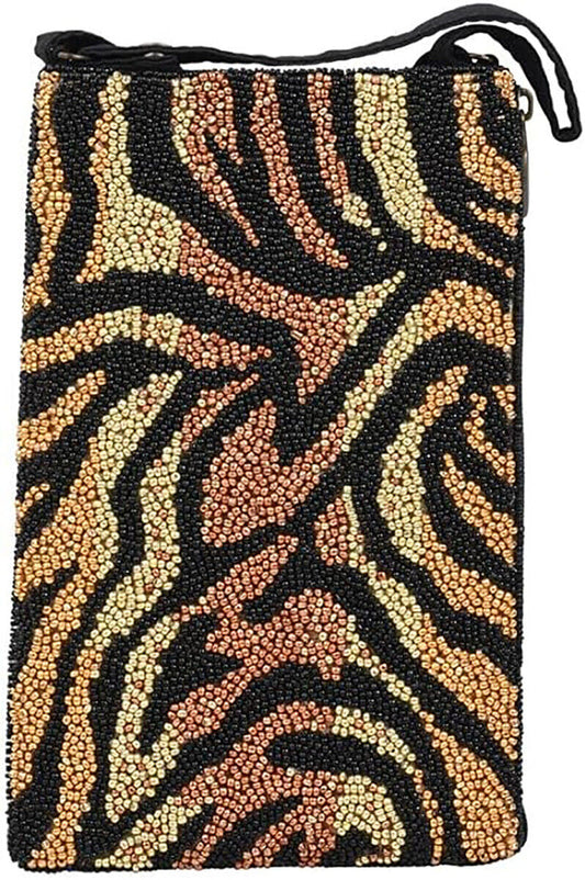 Bamboo Trading Company Cell Phone or Club Bag, Roar, Tiger Stripes, 7.5-" Width