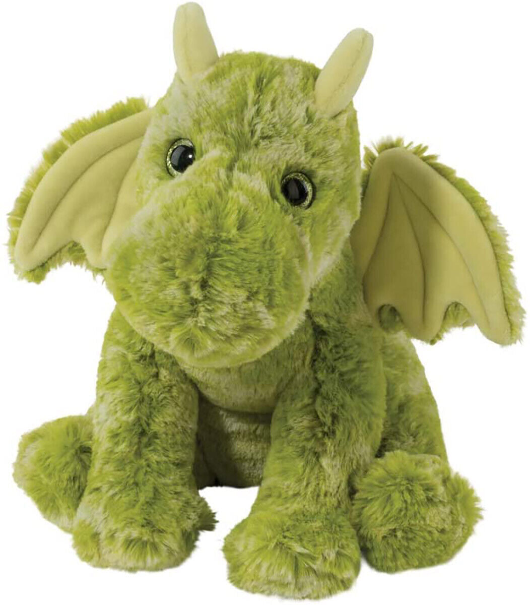 Douglas Lucien Green Dragon Softie Plush Stuffed Animal, 9"
