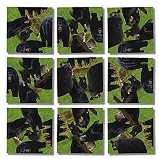 Scramble Squares Puzzle Black Bears