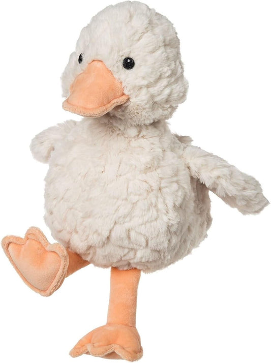 Mary Meyer Putty Waddles Duck Plush Stuffed Animal Toy, 11" Cream