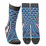 Novelty Funky Womens Crew Socks Primitives by Kathy - Secretly Mermaid