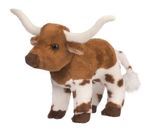 Douglas Cuddle Toys ZEB LONGHORN Plush Stuffed Animal Toy