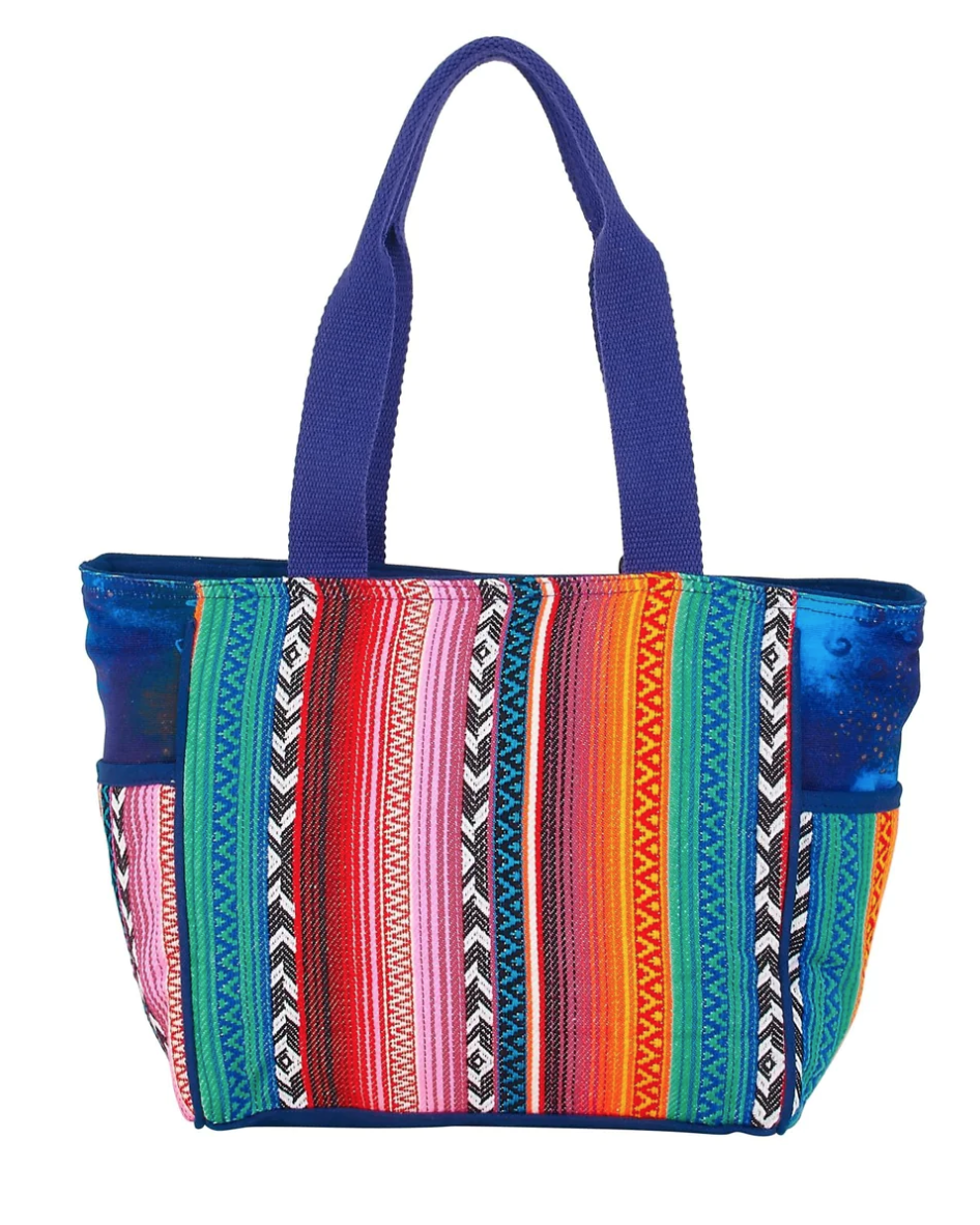 Laurel Burch Woof Dog Medium Tote, 17" x 6" x 10"