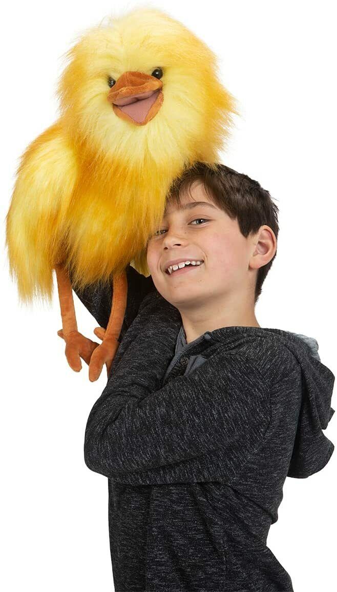 Folkmanis Funny Bird Hand Puppet, 20"